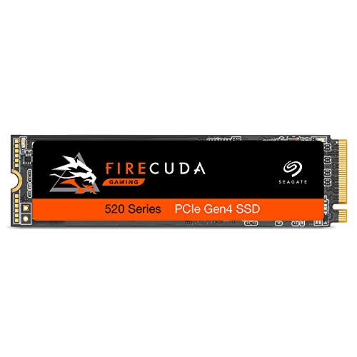 Seagate FireCuda 520, 2 TB, Unidad de estado sólido interna, SSD, PCIe x4 NVMe 1.3 para ordenador de sobremesa, portátil y PC para videojuegos y 3 años de servicios Rescue (ZP2000GM3A002)
