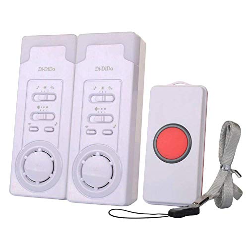 Seguridad En El Hogar Alerta, Juego de sistema de alerta, Al Paciente Sistema De Alarma Alarma Inalámbrica Botón De Llamada De Emergencia Anciano Monitor Cuidador Localizador Personal, Padre, Hijo.