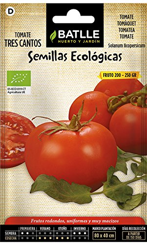 Semillas Ecológicas Hortícolas - Tomate Tres cantos- ECO - Batlle Semillas Ecológicas Hortícolas - Tomate Tres cantos- ECO - Batlle