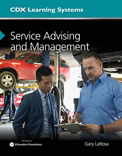 Service Advising and Management (Cdx Learning Systems) (English Edition)