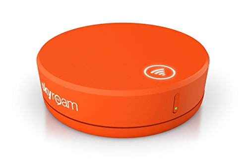 Skyroam Solis: Punto de Acceso móvil y batería Auxiliar de tecnología 4G LTE con WiFi Global // Conecte 5 Dispositivos // Coste por Uso