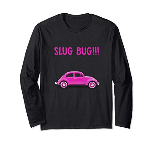 Slug Bug - Juego de coche clásico, diseño de escarabajo Manga Larga