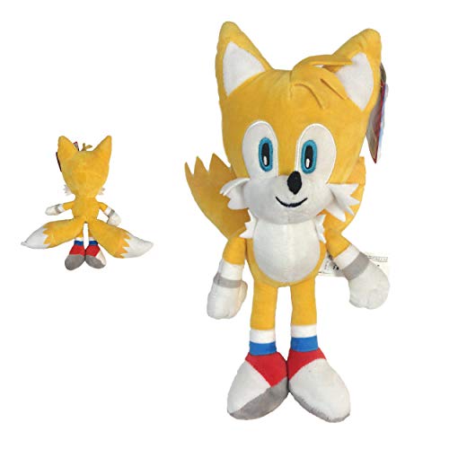 Sonic - Peluche Tails Miles Prower 13"/33cm Color Amarillo Calidad Super Soft