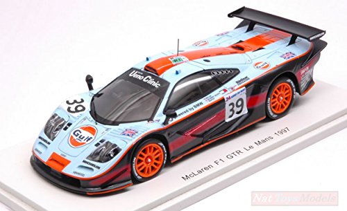 Spark Model S5082 MC Laren F1 GTR N.39 DNF LM 1997 BELLM-Gilbert Scott 1:43 Compatible con Spark Model S5082 MC Laren F1 GTR N.39 DNF LM 1997 BELLM-Gilbert Scott 1:43 Compatible con