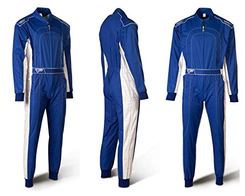 Speed Kart Mono azul/blanco – Denver HS de 2 Modelo 2018 Racewear, Tiempo libre, color azul/blanco, tamaño small Speed Kart Mono azul/blanco – Denver HS de 2 Modelo 2018 Racewear, Tiempo libre, color azul/blanco, tamaño small