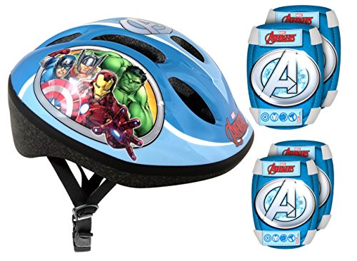Stamp AV299507 - Set de protección para Bicicleta, Incluye Casco, Rodilleras y Coderas de Bicicleta Stamp AV299507 - Set de protección para Bicicleta, Incluye Casco, Rodilleras y Coderas de Bicicleta