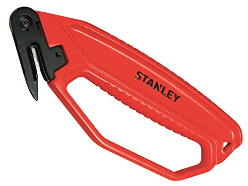 Stanley 0-10-244 Cuchillo de seguridad para abrir embalajes, 180 mm