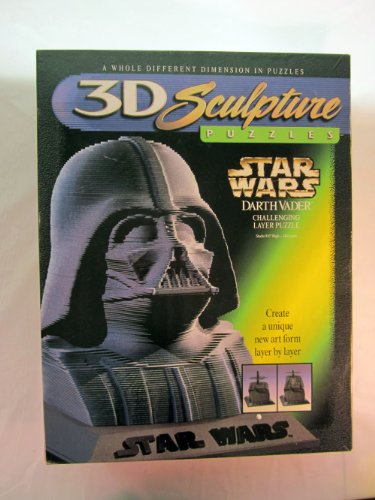 Star Wars Darth Vader 3D Sculpture Puzzle by Milton Bradley