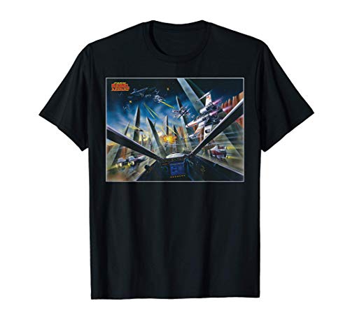 Star Wars Rebel Assault Video Game Space Battle Camiseta Star Wars Rebel Assault Video Game Space Battle Camiseta