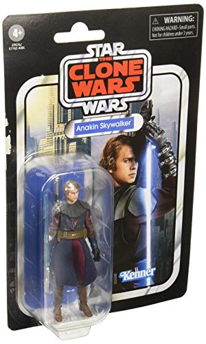 Star Wars The Vintage Collection Anakin Skywalker Juguete, Escala de 9,5 cm, Figura de acción de Star Wars: The Clone Wars, Juguetes para niños a Partir de 4 años