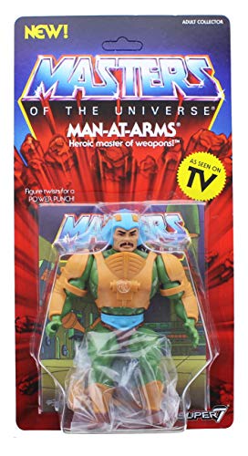SUPER7 Masters of The Universe Vintage Collection Action Figure Man-At-Arms 14 cm