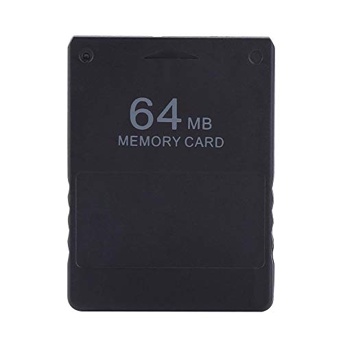 Tarjeta de Memoria Aigend - Tarjeta de Memoria 8M-256M de Alta Velocidad para Sony Playstation 2 PS2 Slim Console Games Accesorios (256M)(64M)
