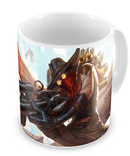 Taza Jhin highnoon Skin – Lol Cup League of Legends