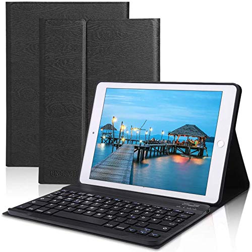 Teclado iPad 10.2 Español,DINGRICH Funda Teclado (Incluye Ñ) para iPad 10.2 2019 2020 8 Generacion / 7 Generación/iPad Pro 10.5 2017/Air 3,Teclado Bluetooth Desmontable Cubierta Magnétic Teclado iPad 10.2 Español,DINGRICH Funda Teclado (Incluye Ñ) para iPad 10.2 2019 2020 8 Generacion / 7 Generación/iPad Pro 10.5 2017/Air 3,Teclado Bluetooth Desmontable Cubierta Magnétic