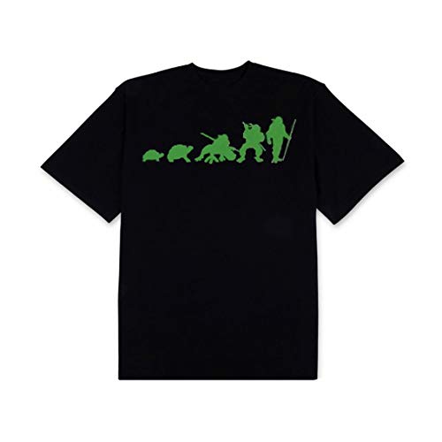 Teenage Mutant Ninja Turtles Ninja Evolution Camiseta Negra Para Hombre | M