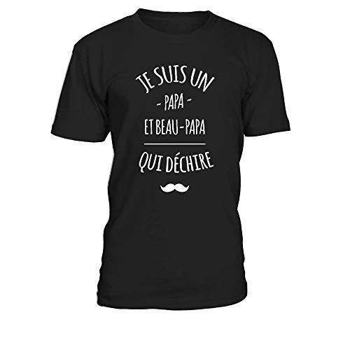 teezily - Camiseta para Hombre Negro M