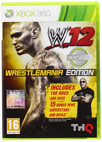 THQ WWE '12 Wrestlemania Ed, Xbox 360 - Juego (Xbox 360, Xbox 360, Lucha, M (Maduro))