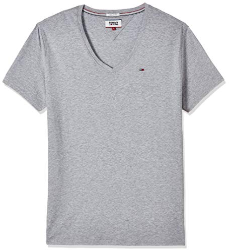 Tommy Hilfiger Original Jersey Camiseta, Gris (Lt Grey Htr 038), XX-Large para Hombre