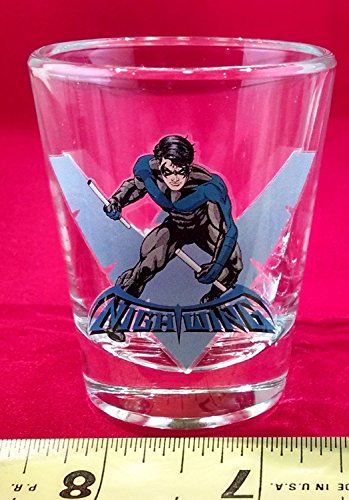 Toon TumblerTM: NIGHTWING (DC) Collectible Mini-glass (Shot Glass) by Toon Tumbler