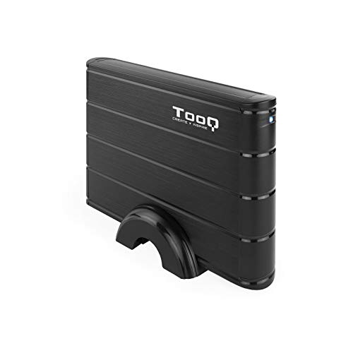 TooQ TQE-3530B - Carcasa para Discos Duros HDD de 3.5", (SATA I/II/III, USB 3.0), Aluminio, indicador LED, Color Negro, 350 grs. TooQ TQE-3530B - Carcasa para Discos Duros HDD de 3.5", (SATA I/II/III, USB 3.0), Aluminio, indicador LED, Color Negro, 350 grs.