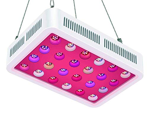 TOPLANET Lampara de Cultivo, Reflector 600W Lámpara de Planta UV IR Full Spectrum con Veg & Bloom Channel para Jardín de Interior Greenhouse Hydroponics Herb Flower Growing TOPLANET Lampara de Cultivo, Reflector 600W Lámpara de Planta UV IR Full Spectrum con Veg & Bloom Channel para Jardín de Interior Greenhouse Hydroponics Herb Flower Growing