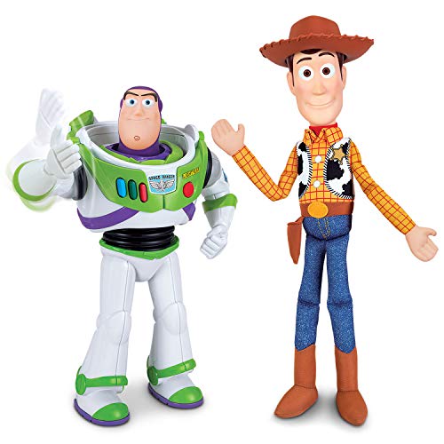 Toy Story - Pack de Amigos Buzz 30 cm y Woody 40 cm (Bizak 61234129)
