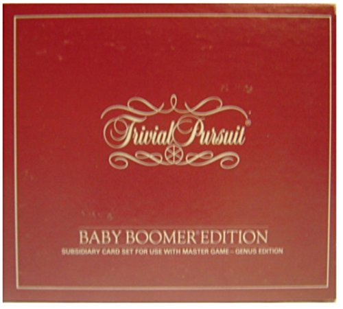 Trivial Pursuit Baby Boomer Edition Subsidiary Card Set For Use With the Master Game - Genus Edition