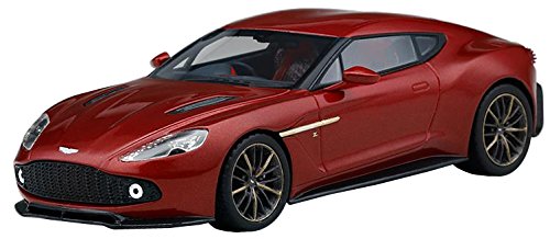 TRUE SCALE miniatures TSM430160 - Aston Martin Vanquish Zagato Lava Red - Escala 1/43 - Modelo Coleccionable