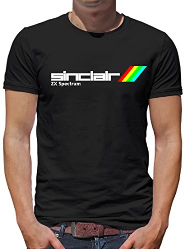 TShirt-People Sinclair ZX Spectrum - Camiseta para hombre Negro XXL
