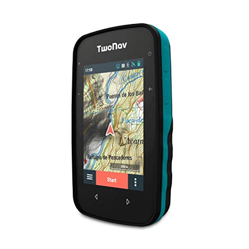 TwoNav - GPS Cross - Multideporte Bicicleta Ciclismo BTT Senderismo Trekking/Compacto y Ligero/Pantalla 3.2" / Autonomía 20 h/Memoria 32 GB/Mapa topográfico Incluido TwoNav - GPS Cross - Multideporte Bicicleta Ciclismo BTT Senderismo Trekking/Compacto y Ligero/Pantalla 3.2" / Autonomía 20 h/Memoria 32 GB/Mapa topográfico Incluido