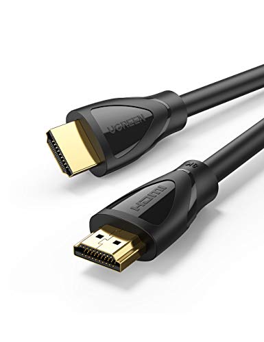 UGREEN 4K HDR 60Hz Cable HDMI 2.0 Certificado 18Gbps Velocidad Ultra HD 3D ARC para PS4 Pro PS4 PS3, Xbox One,One S, BLU Ray, DVD, PC, XiaoMi Mi Box, Mi Box S y Más (0.9M)