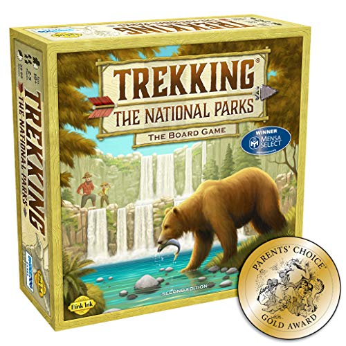 Underdog Games Trekking The National Parks: El Juego De Mesa Familiar Galardonado (Segunda Edición)