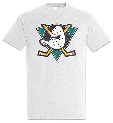 Urban Backwoods Ducks Hockey Camiseta De Hombre T-Shirt Gris Talla 2XL