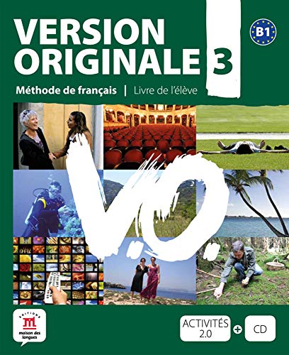 Version originale 3. Kursbuch mit Audio-CD: Livre de l'élève. Niveau B1