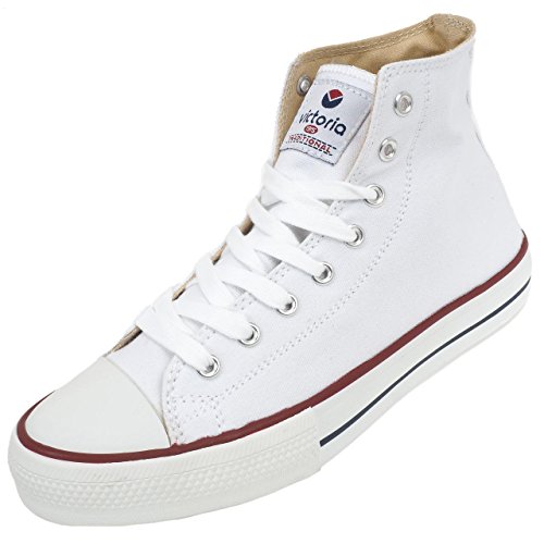 Victoria Botin Basket Autoclave, Zapatillas Altas Unisex Adulto, Blanco, 37 EU Victoria Botin Basket Autoclave, Zapatillas Altas Unisex Adulto, Blanco, 37 EU
