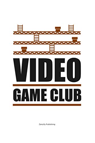 Video Game Club: Fun gift for the gaming fan in your life. Measuring 6 x 9 inches, packed with 120 blank sketch pages with plenty of space to write and doodle gaming tips and memories