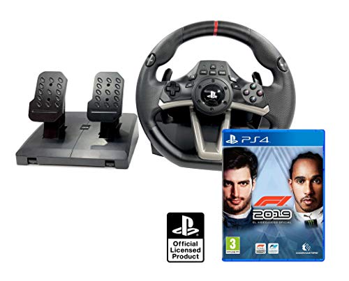 Volante PS4 Licencia Original Playstation 4 RWA Apex + Formula 1 2019 - F1 2019