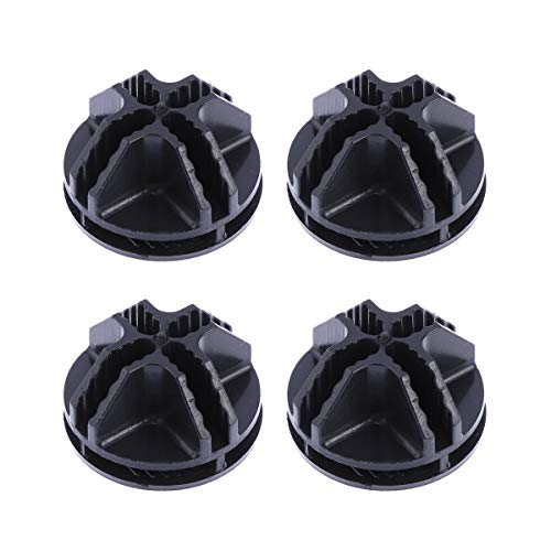 VOSAREA 20Pcs Conectores de plástico de Cubo de Alambre para el Armario del Organizador Modular y Almacenamiento de Cubo de Rejilla de Alambre (Negro) VOSAREA 20Pcs Conectores de plástico de Cubo de Alambre para el Armario del Organizador Modular y Almacenamiento de Cubo de Rejilla de Alambre (Negro)