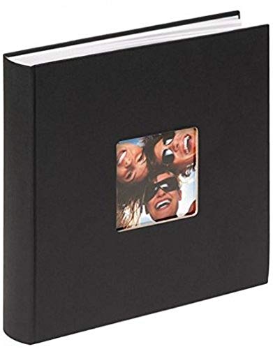 Walther, Fun, Álbum De Fotos, FA-208-B, 30x30 cm, 100 páginas Blancas, Negro