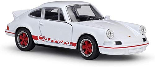 Welly Porsche Carrera RS - Coche de modelo, color blanco (1973)