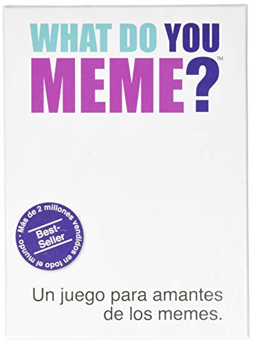 What Do You Meme?- Juego de Cartas, Multicolor, Talla Única (Bandai Wh00030)