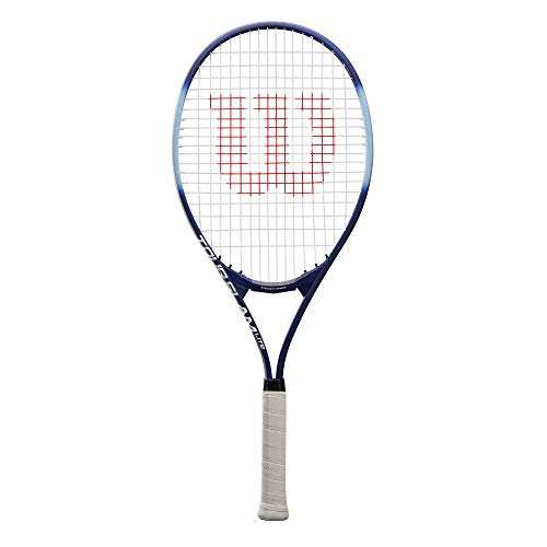 Wilson Raqueta de tenis, Tour Slam Lite, Jugador recreativo y principiante, Morado/azul, WRT30210U2