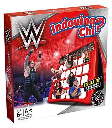 Winning Moves – Juego de Mesa – Indovina Chi – WWE, 00567 Winning Moves – Juego de Mesa – Indovina Chi – WWE, 00567