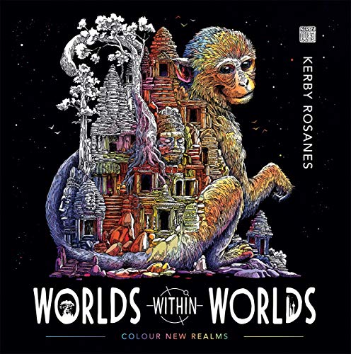 Worlds Within Worlds: Colour New Realms (Colouring Book)