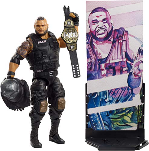 WWE Figura de acción Luchador Akam (Mattel FMG77)