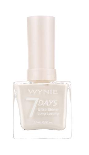 WYNIE JUMBO Nail Polish 500 - Esmalte de Uñas Secado Rápido Larga Duración tamaño Jumbo tono Blanco Perlado - 15 ml WYNIE JUMBO Nail Polish 500 - Esmalte de Uñas Secado Rápido Larga Duración tamaño Jumbo tono Blanco Perlado - 15 ml