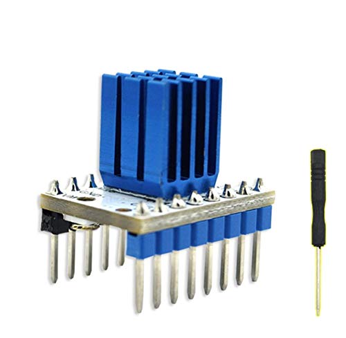 XBaofu Conductor 1PC TMC2100 V1.3 Stepstick Motor de Pasos del módulo + disipador de Calor for la impresión 3D Placa Base Ultra silencioso MKS TMC2100