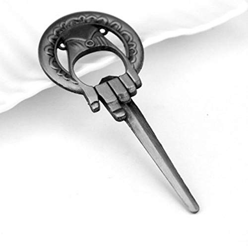 XHTZDHT Abridor de Botellas Llavero Abridor Juego de Tronos Casa Mano del Rey Llavero Plata Bronce Llavero Abridor Hogar Cocina Comedor Herramientas, Plata Caliente XHTZDHT Abridor de Botellas Llavero Abridor Juego de Tronos Casa Mano del Rey Llavero Plata Bronce Llavero Abridor Hogar Cocina Comedor Herramientas, Plata Caliente
