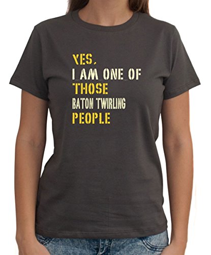 YES I AM ONE OF esos juegos malabares People señora T-Shirt gris oscuro xx-large