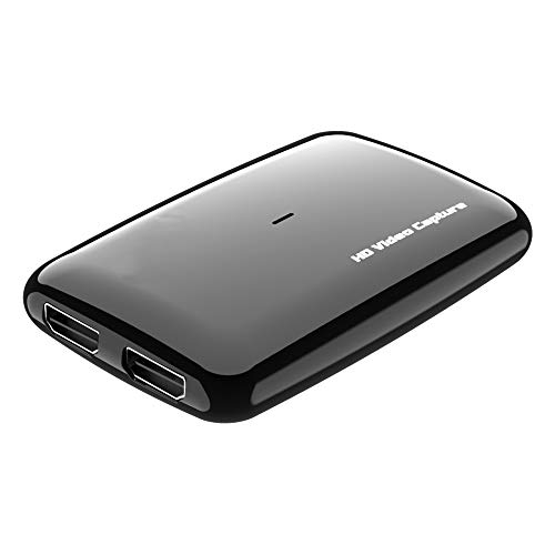 Y&H Tarjeta de captura de vídeo HD, soporta Live Streaming con HDMI Loop-Out, Audio in, HD1080P 60 fps Capture Cards para Switch, PS4, Xbox One, Wii U, Windows Linux Os X System Y&H Tarjeta de captura de vídeo HD, soporta Live Streaming con HDMI Loop-Out, Audio in, HD1080P 60 fps Capture Cards para Switch, PS4, Xbox One, Wii U, Windows Linux Os X System